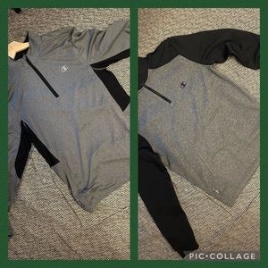[small] 2 Champion Men's Performance Fleece 1/4-Zip Pullover, Quantity:2